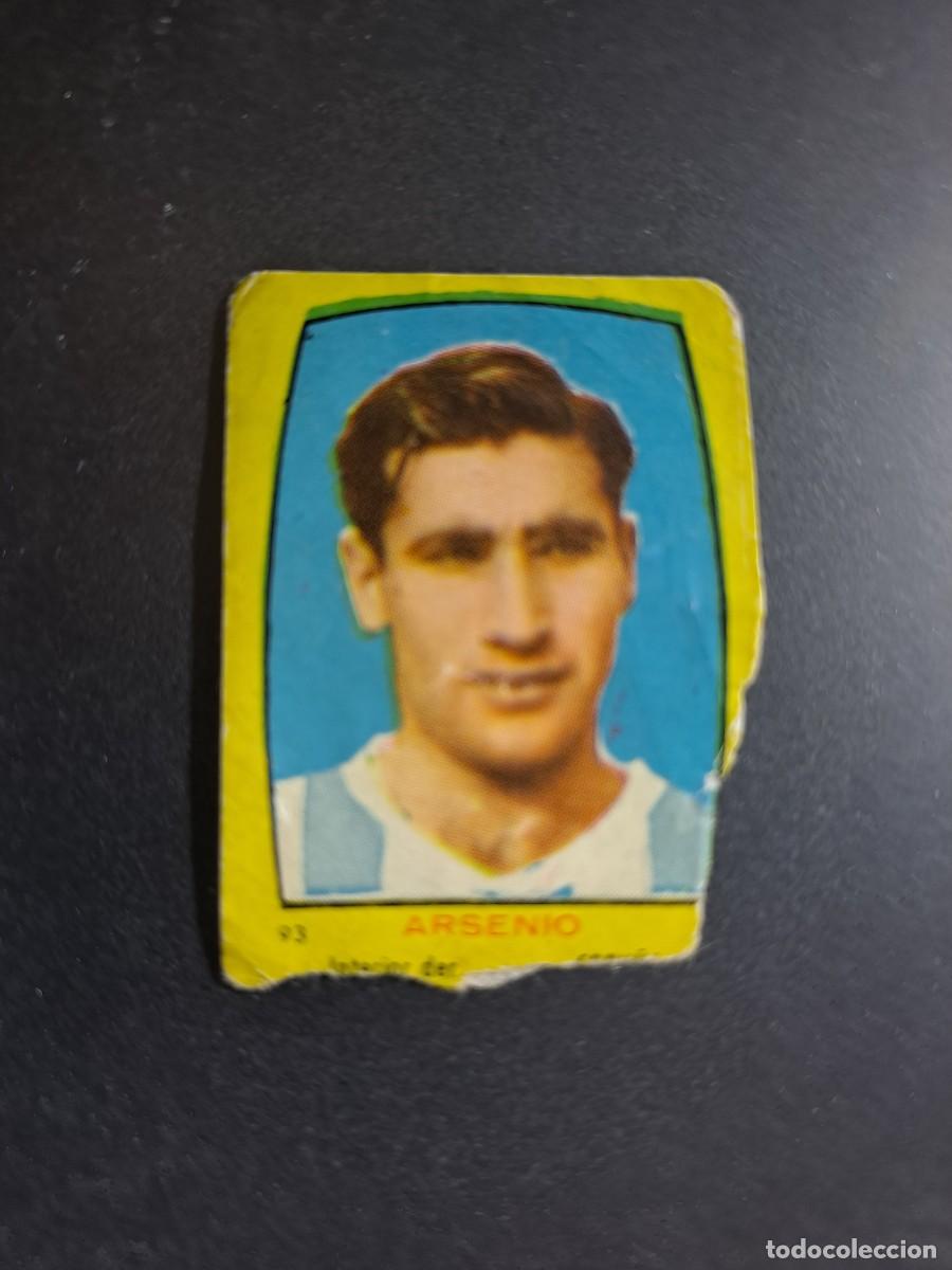 Coleccionismo Cromos antiguos: CROMO ARSENIO IGLESIAS 8 DEPORTIVO LA CORU&Ntilde;A AZAFR&Aacute;N POLLUELOS 1955 1956 55 56 NOVELDA NUNCA PEGADO