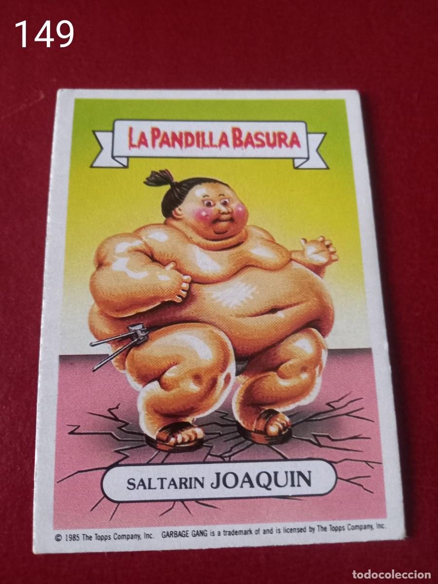 Collectionnisme Cartes &agrave; collectionner anciennes: Cromo n.149 la pandilla basura (album azul) sin pegar