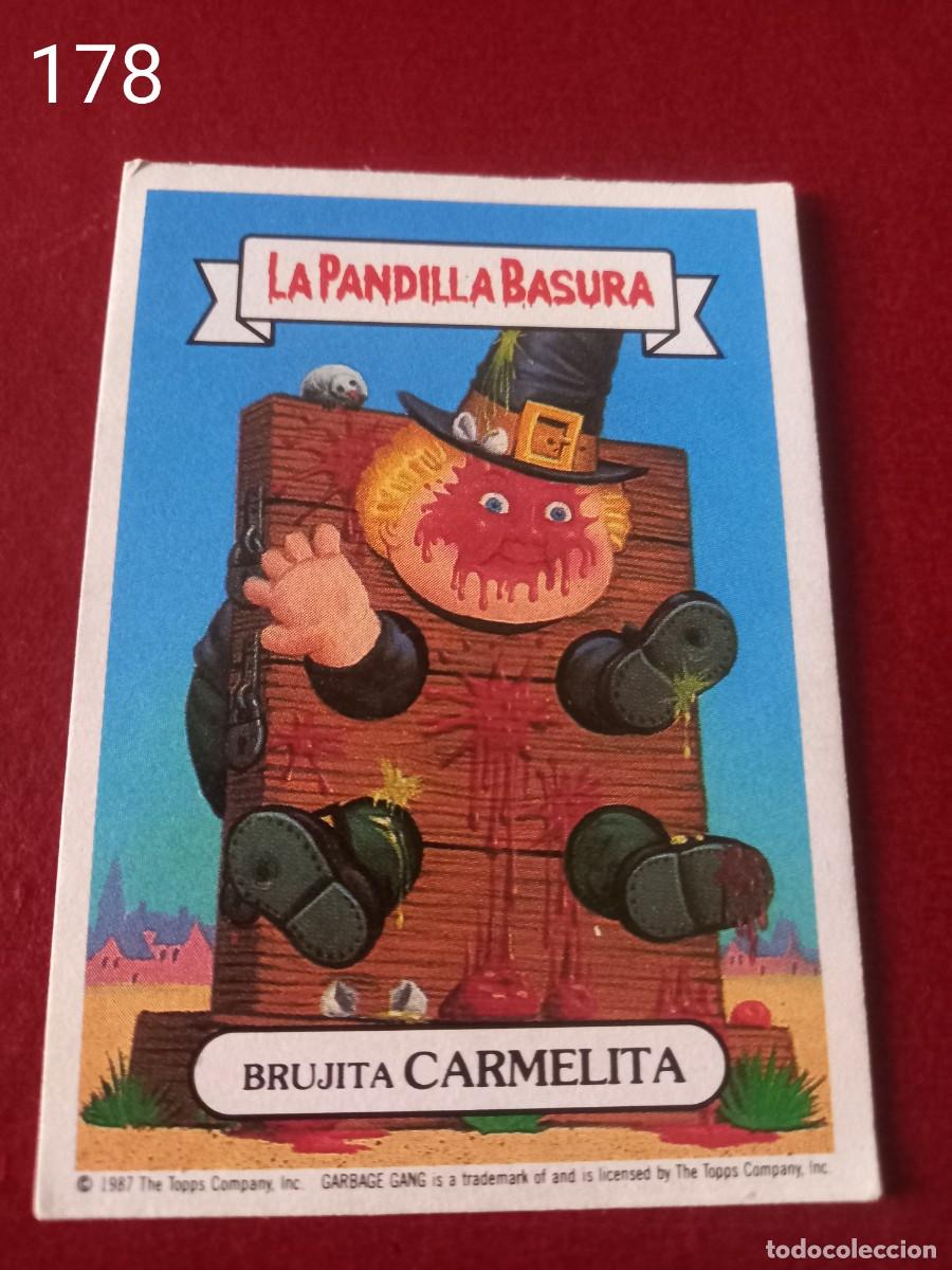 Collectionnisme Cartes &agrave; collectionner anciennes: Cromo n.178 la pandilla basura (album azul) sin pegar