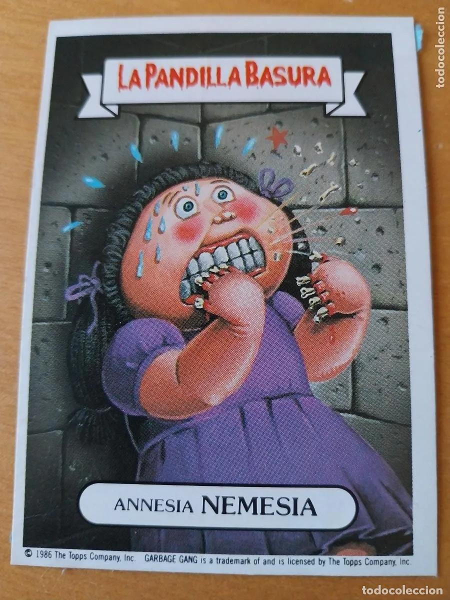 Collectionnisme Cartes &agrave; collectionner anciennes: Cromo n.30 la pandilla basura (album azul) sin pegar