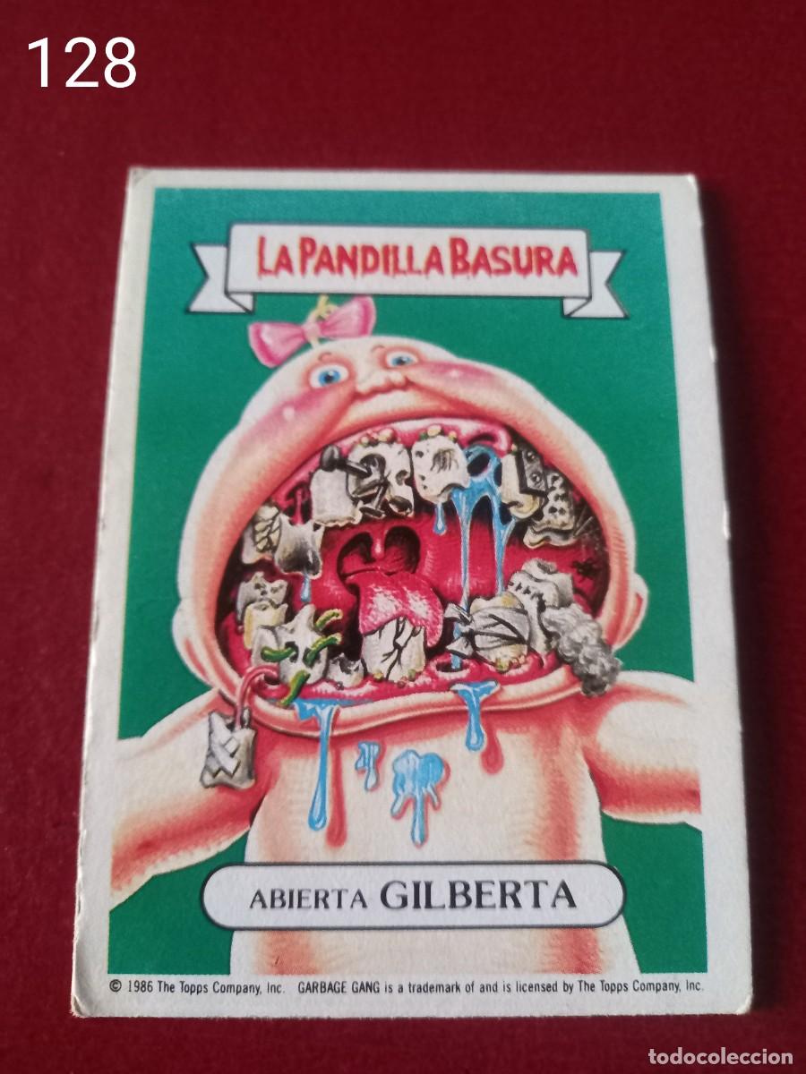 Coleccionismo Cromos antiguos: Cromo n.128 la pandilla basura (album azul) sin pegar