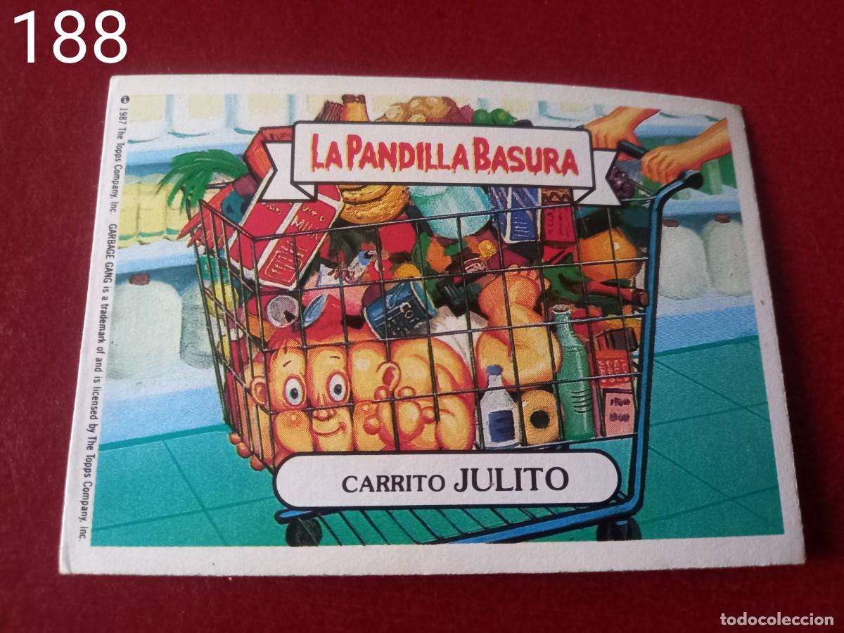 Collectionnisme Cartes &agrave; collectionner anciennes: Cromo n.188 la pandilla basura (album azul) sin pegar