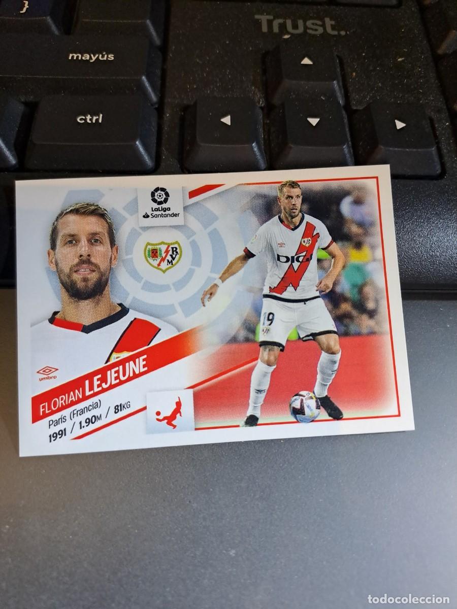 Coleccionismo Cromos antiguos: CROMO LEJEUNE 9 RAYO VALLECANO LIGA 2022 2023 22 23 ESTE PANINI NUNCA PEGADO