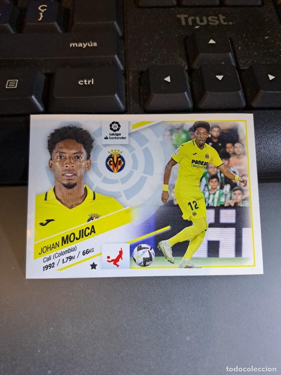 Coleccionismo Cromos antiguos: CROMO MOJICA FICHAJE 57 ULTIMOS FICHAJES 57 VILLARREAL LIGA 2022 2023 22 23 ESTE PANINI NUNCA PEGADO