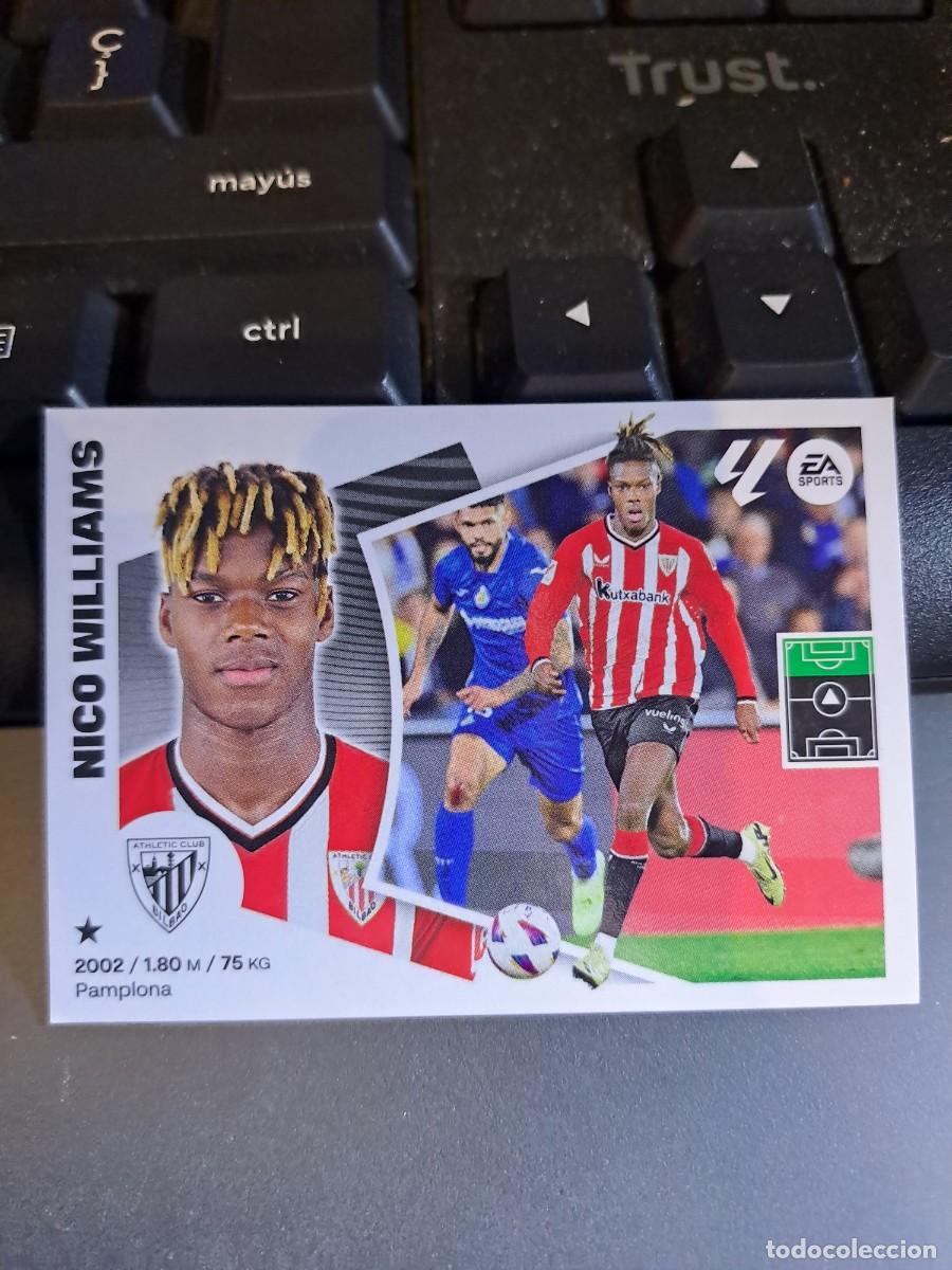 Coleccionismo Cromos antiguos: CROMO NICO WILLIAMS 18 ATHLETIC CLUB DE BILBAO LIGA 2024 2025 24 25 ESTE PANINI NUNCA PEGADO