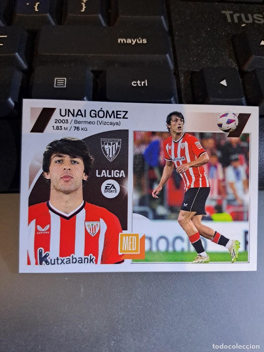 Coleccionismo Cromos antiguos: CROMO UNAI GOMEZ 15 BIS COLOCA ATHLETIC CLUB DE BILBAO LIGA 2023 2024 23 24 ESTE PANINI NUNCA PEGADO