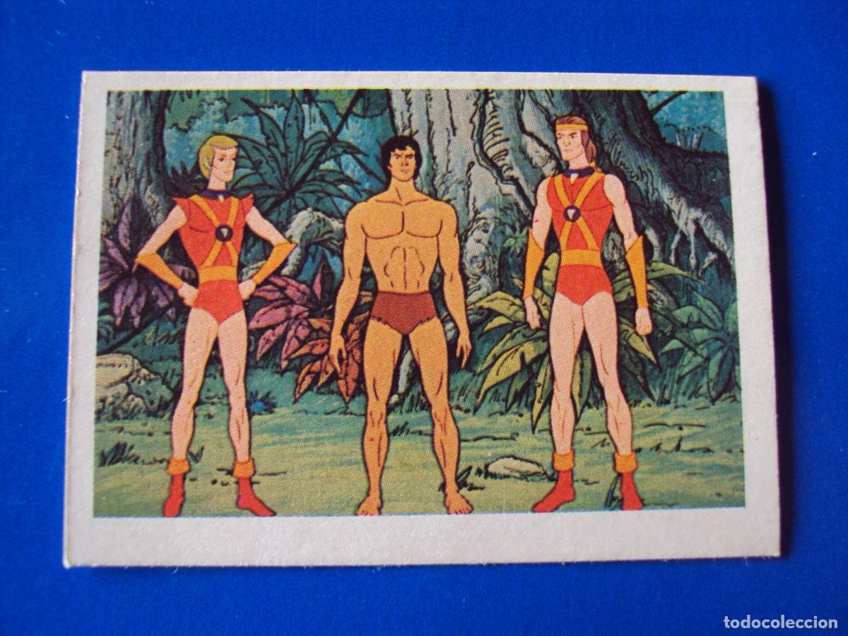 Coleccionismo Cromos antiguos: CROMO N&Uacute;MERO 128 TARZAN EDITORIAL FHER 1979 NUNCA PEGADO SIN PEGAR