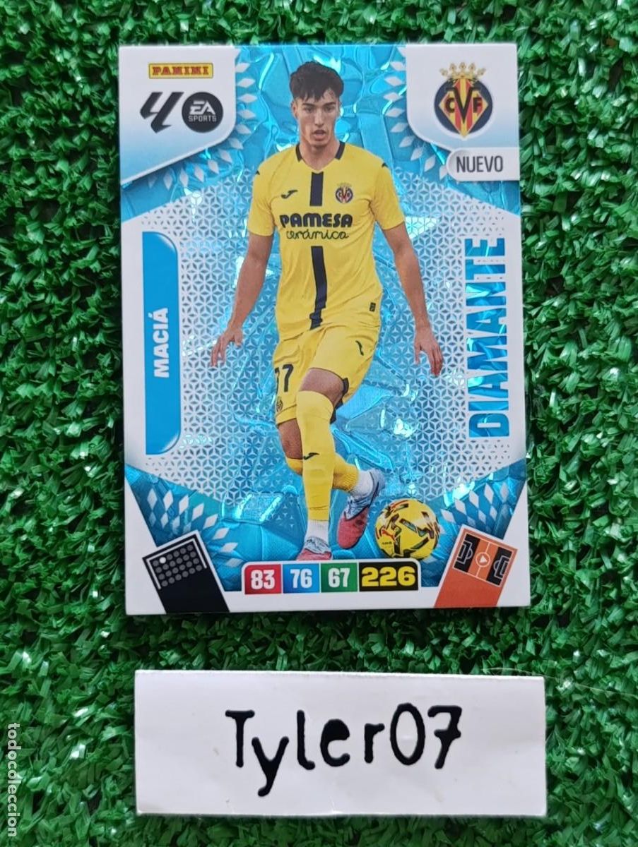 Coleccionismo Cromos antiguos: MACIA VILLARREAL DIAMANTE ADRENALYN XL 2025 2026 25 26