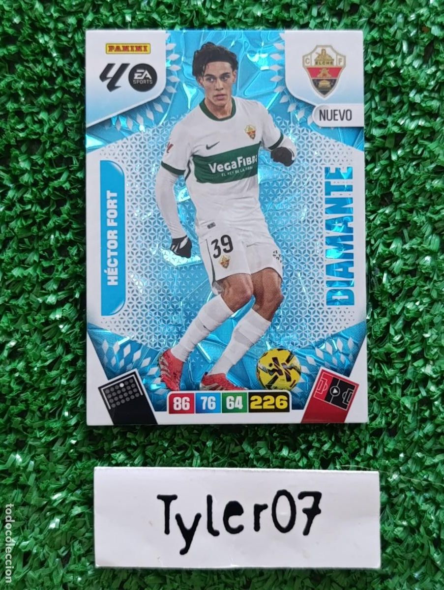 Coleccionismo Cromos antiguos: HECTOR FORT ELCHE DIAMANTE ADRENALYN XL 2025 2026 25 26