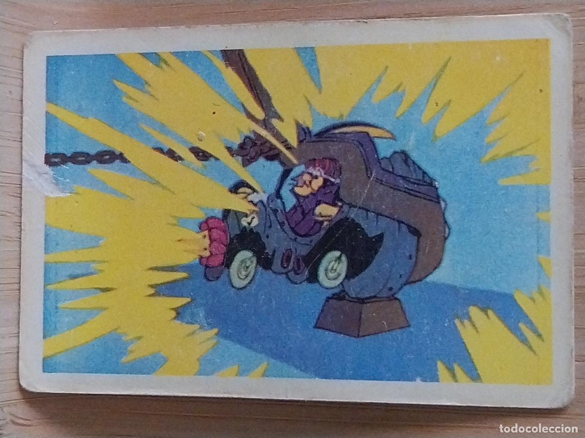 Coleccionismo Cromos antiguos: AUTOS LOCOS PIERRE NODOYUNA A&Ntilde;O 1972 FHER CROMO 206 SIN PEGAR NUNCA ORIGINAL