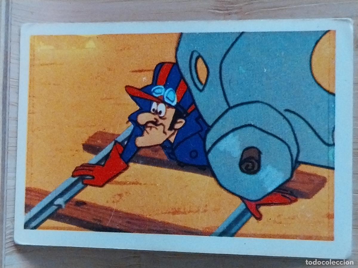 Coleccionismo Cromos antiguos: AUTOS LOCOS PIERRE NODOYUNA A&Ntilde;O 1972 FHER CROMO 201 SIN PEGAR NUNCA ORIGINAL