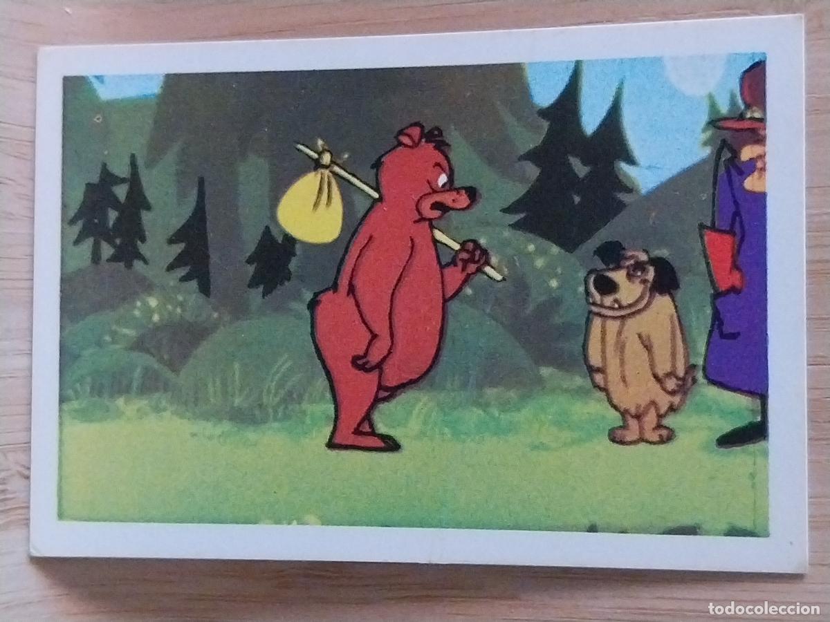 Coleccionismo Cromos antiguos: AUTOS LOCOS PATAN Y OSO MELANC&Oacute;LICO A&Ntilde;O 1972 FHER CROMO 109 SIN PEGAR NUNCA ORIGINAL