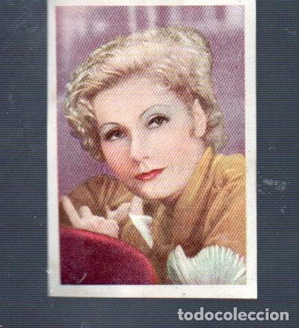 Coleccionismo Cromos antiguos: CROMO CINE FOTO EDITORIAL BRUGUERA HOJA E 2 - A N&ordm; 12 GRETA GARBO DEL A&Ntilde;O 43