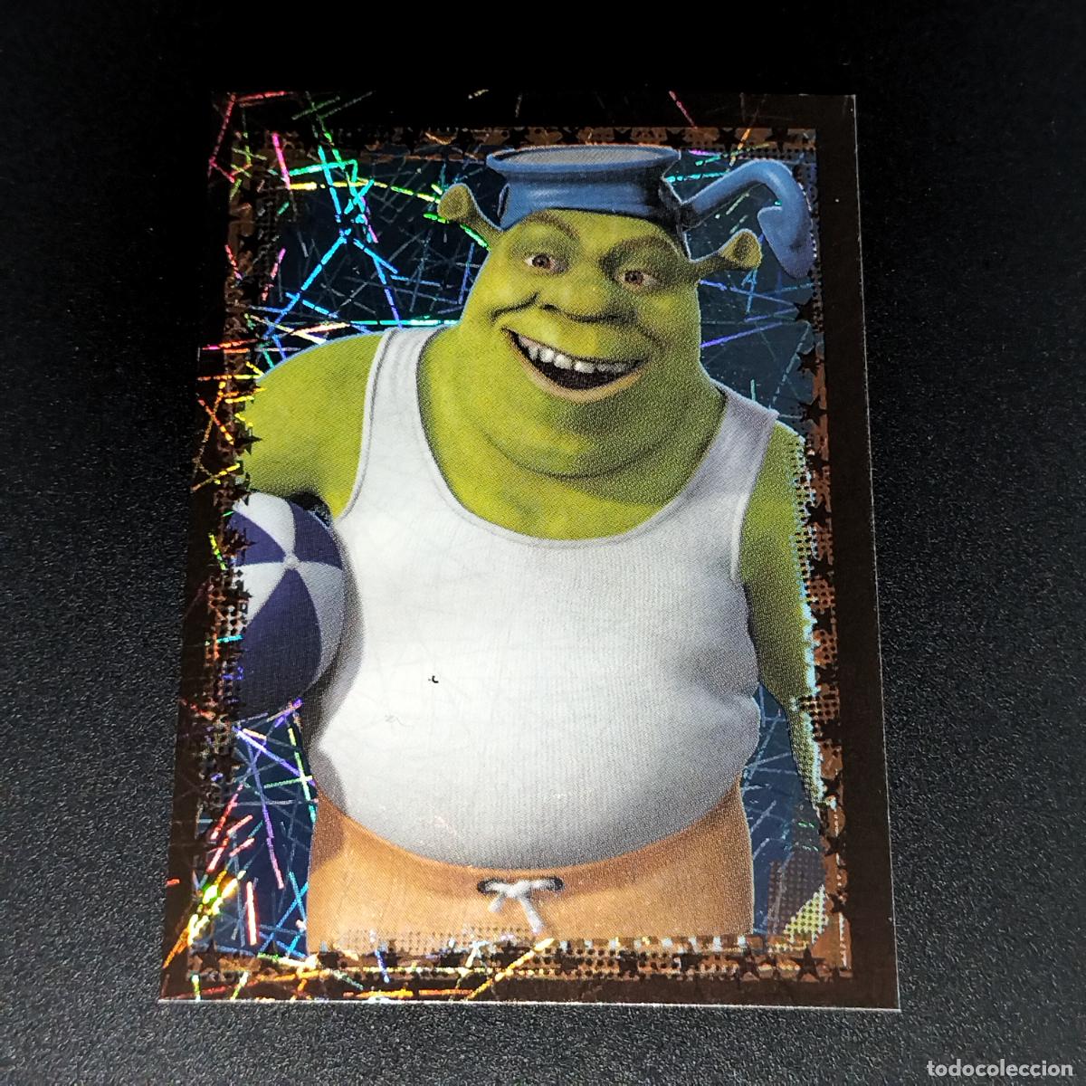 Coleccionismo Cromos antiguos: N&ordm; 2 SHREK 2 CROMOS DEL ALBUM DIBUJOS DREAMWORKS STICKERS PANINI