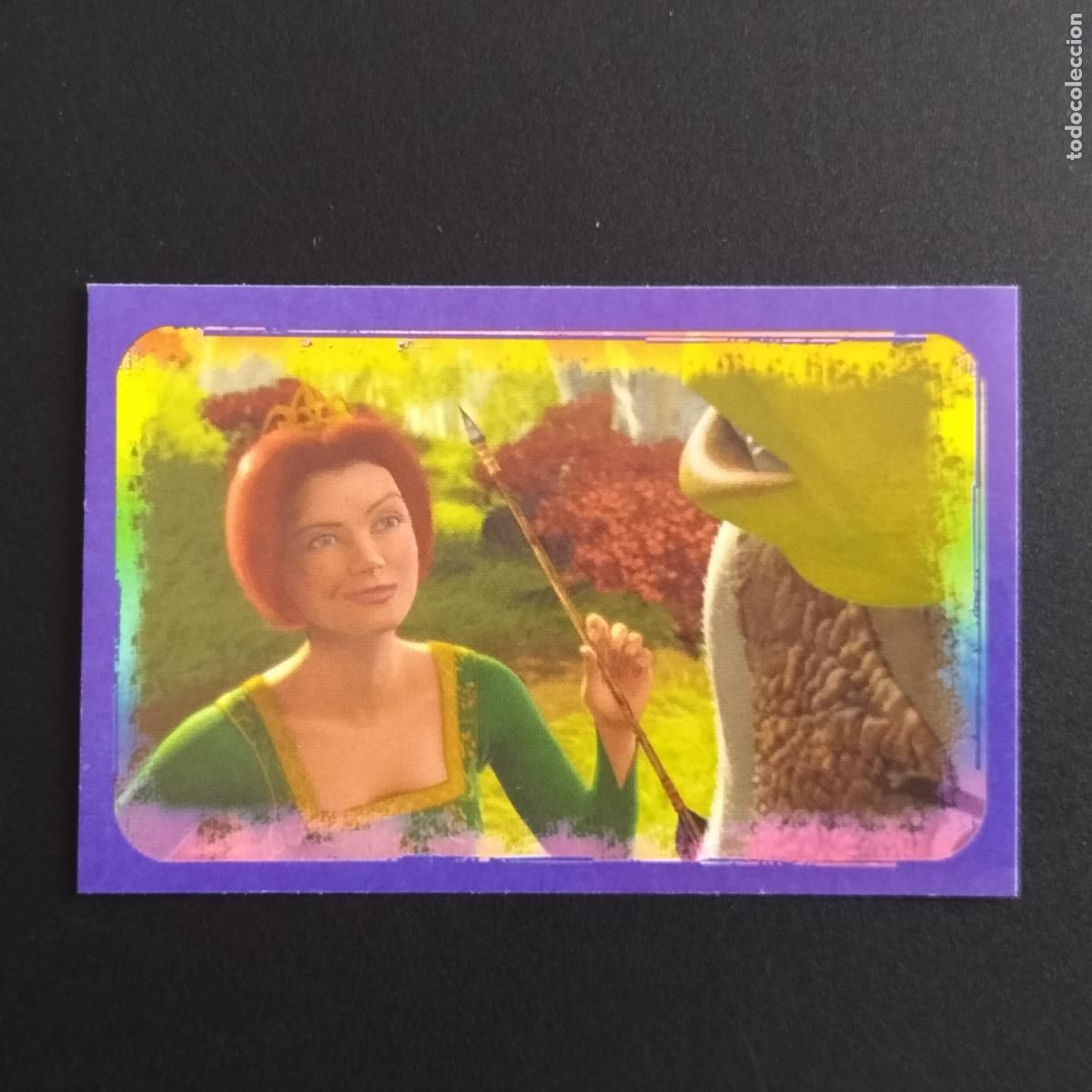 Coleccionismo Cromos antiguos: N&ordm; 14 SHREK 2 CROMOS DEL ALBUM DIBUJOS DREAMWORKS STICKERS PANINI