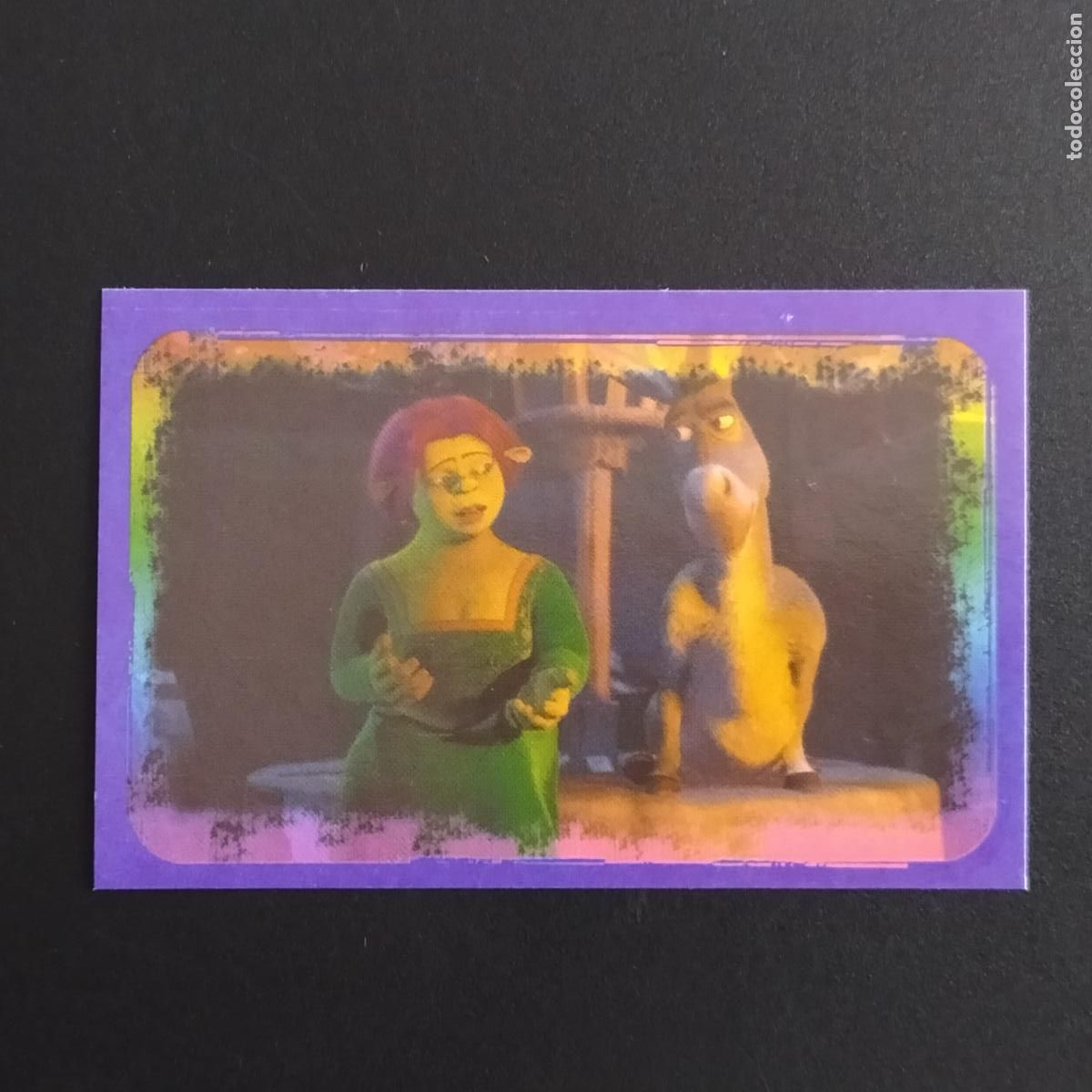 Coleccionismo Cromos antiguos: N&ordm; 15 SHREK 2 CROMOS DEL ALBUM DIBUJOS DREAMWORKS STICKERS PANINI