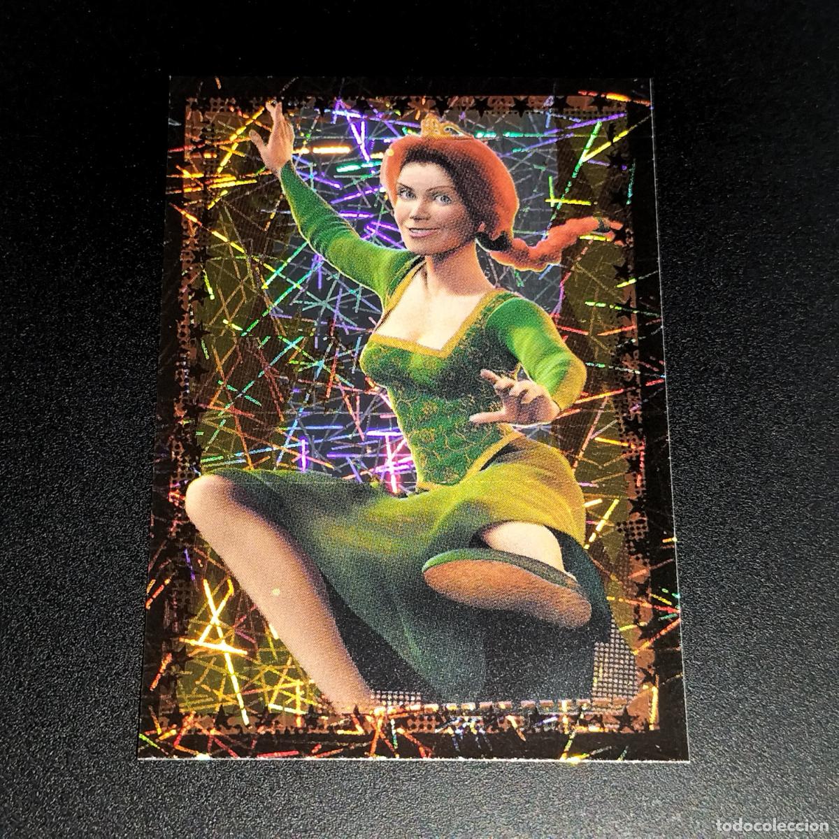 Coleccionismo Cromos antiguos: N&ordm; 16 SHREK 2 CROMOS DEL ALBUM DIBUJOS DREAMWORKS STICKERS PANINI