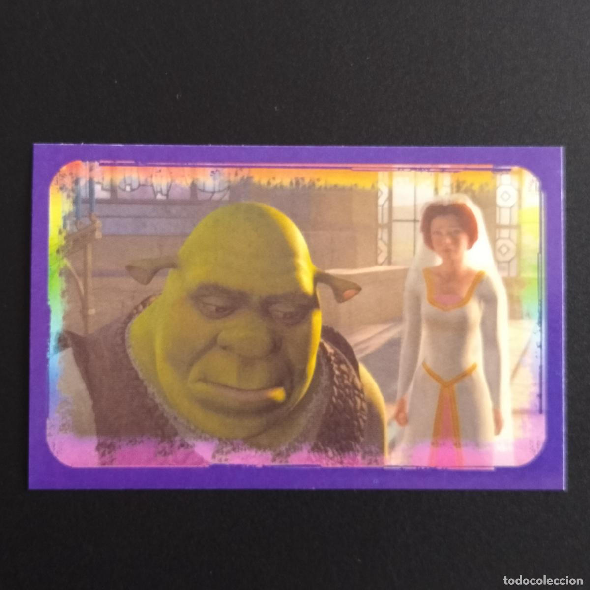 Coleccionismo Cromos antiguos: N&ordm; 17 SHREK 2 CROMOS DEL ALBUM DIBUJOS DREAMWORKS STICKERS PANINI