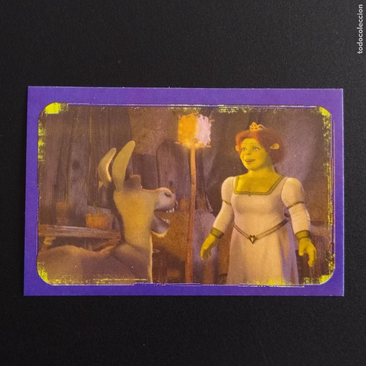 Coleccionismo Cromos antiguos: N&ordm; 42 SHREK 2 CROMOS DEL ALBUM DIBUJOS DREAMWORKS STICKERS PANINI