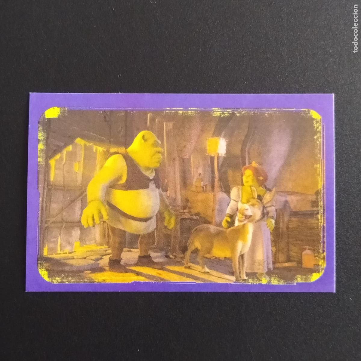 Coleccionismo Cromos antiguos: N&ordm; 43 SHREK 2 CROMOS DEL ALBUM DIBUJOS DREAMWORKS STICKERS PANINI