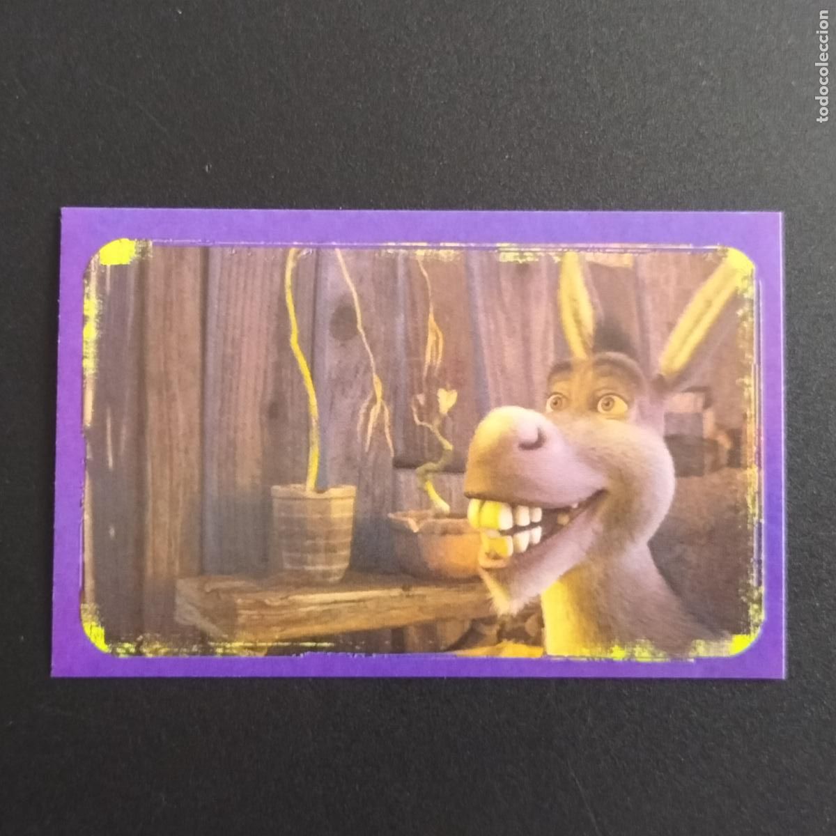 Coleccionismo Cromos antiguos: N&ordm; 46 SHREK 2 CROMOS DEL ALBUM DIBUJOS DREAMWORKS STICKERS PANINI