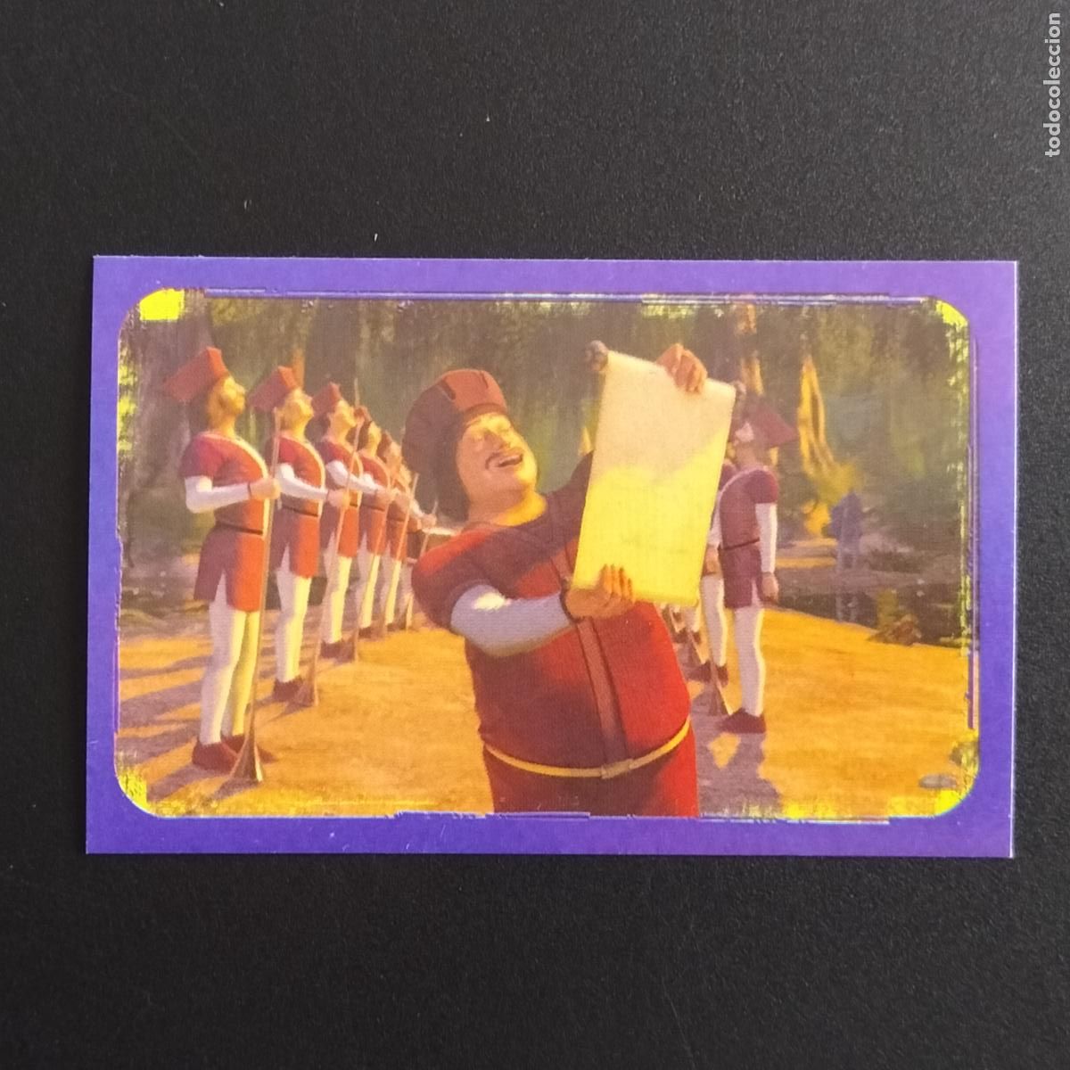 Coleccionismo Cromos antiguos: N&ordm; 59 SHREK 2 CROMOS DEL ALBUM DIBUJOS DREAMWORKS STICKERS PANINI