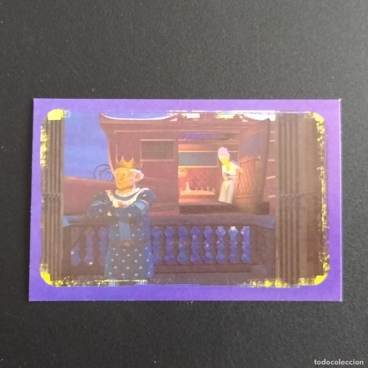 Coleccionismo Cromos antiguos: N&ordm; 129 SHREK 2 CROMOS DEL ALBUM DIBUJOS DREAMWORKS STICKERS PANINI