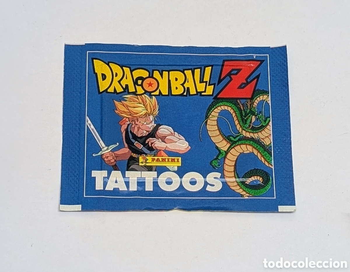 Coleccionismo Cromos antiguos: Dragon Ball Z sobre cromos Tatuajes sin abrir. Panini. Bola de Dragon. Bola de Drac