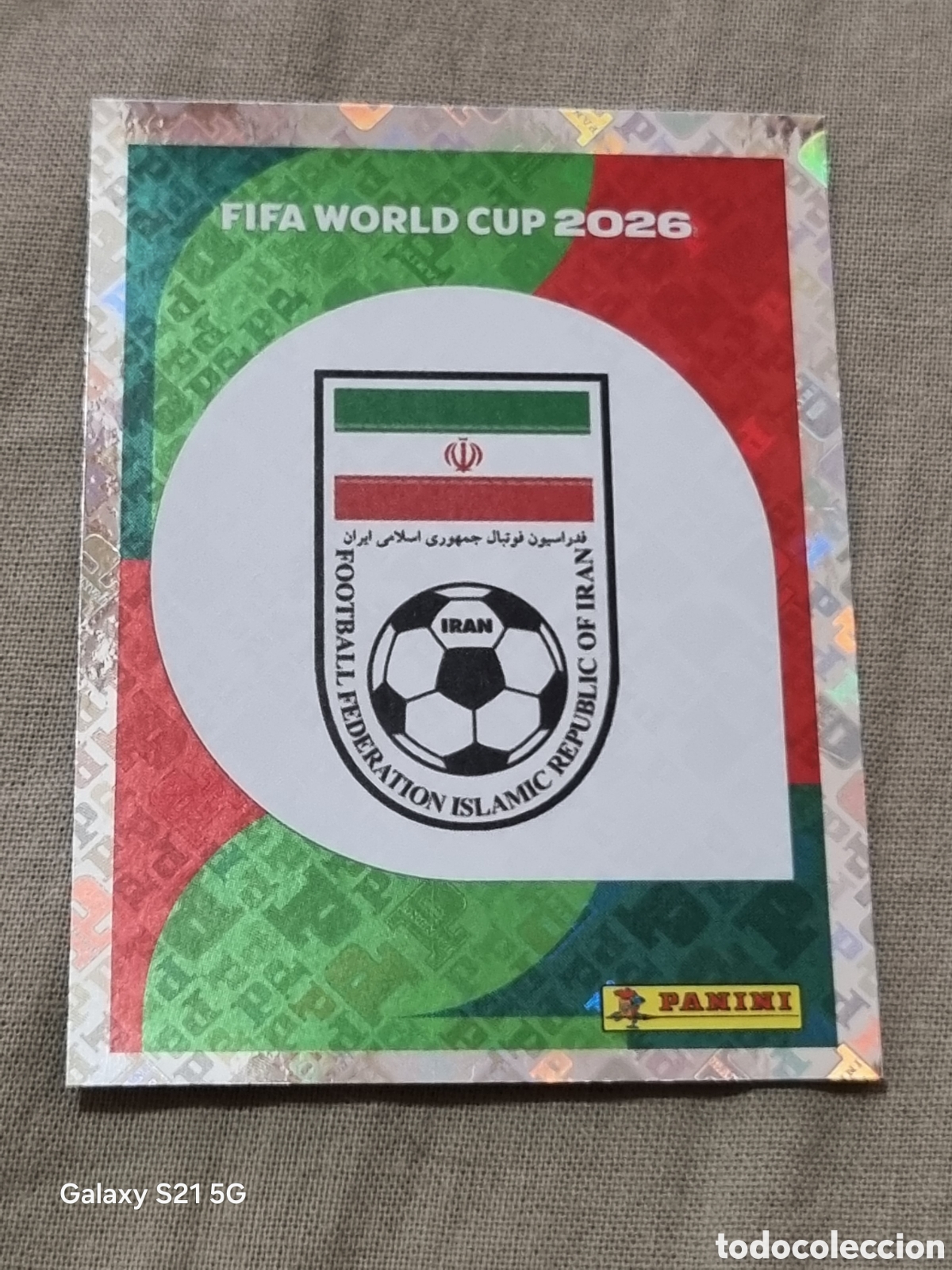 Coleccionismo Cromos antiguos: 1 - ESCUDO IRAN FIFA WORLD CUP 2026