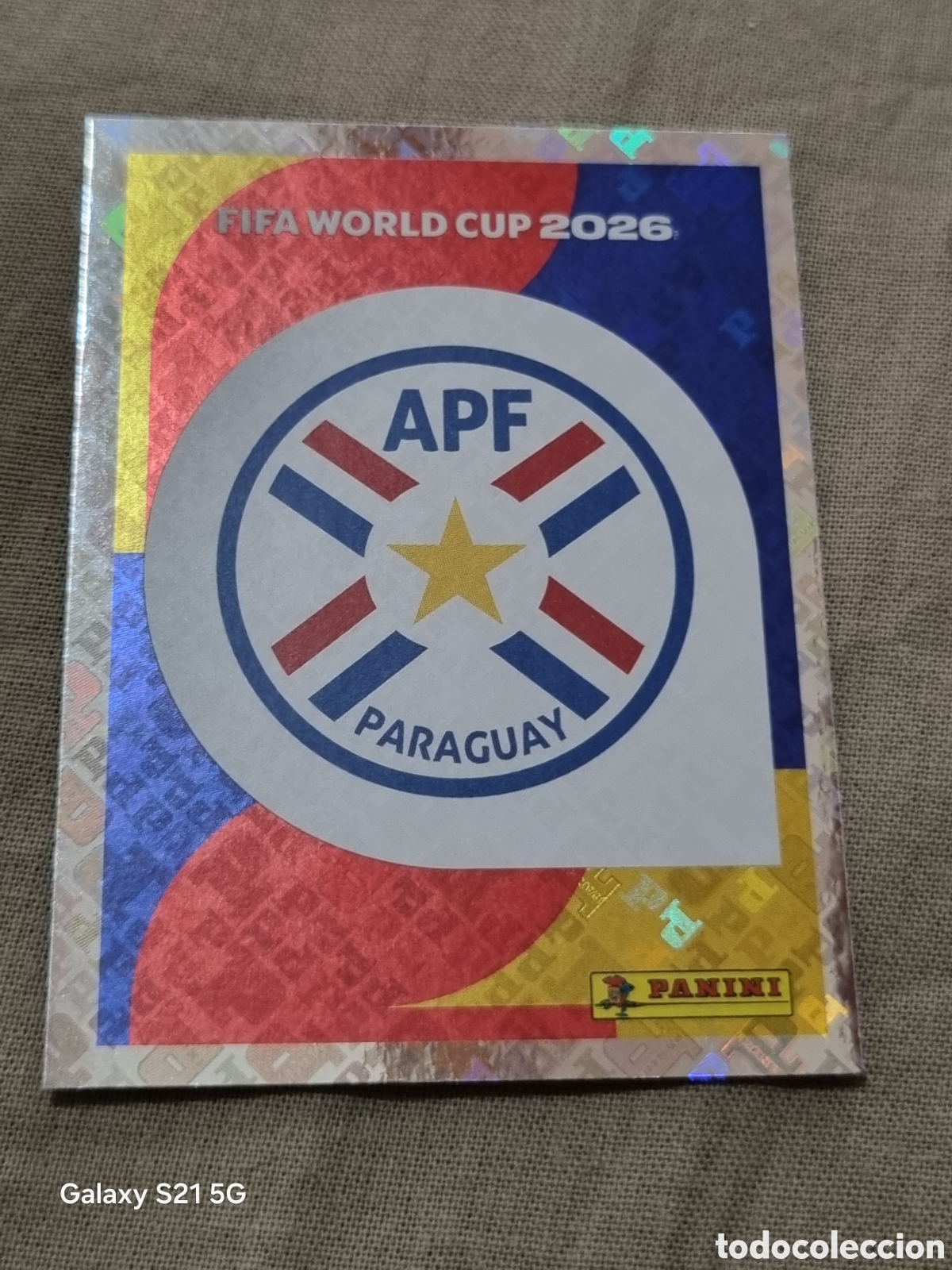 Coleccionismo Cromos antiguos: 1 - ESCUDO PARAGUAY FIFA WORLD CUP 2026
