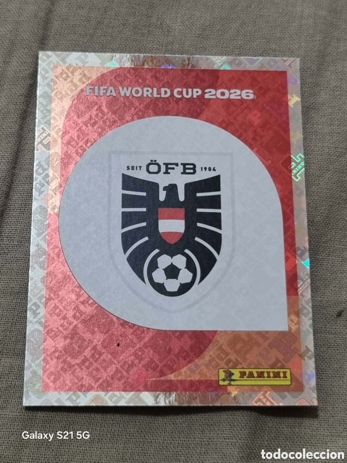 Coleccionismo Cromos antiguos: 1 - ESCUDO AUSTRIA FIFA WORLD CUP 2026