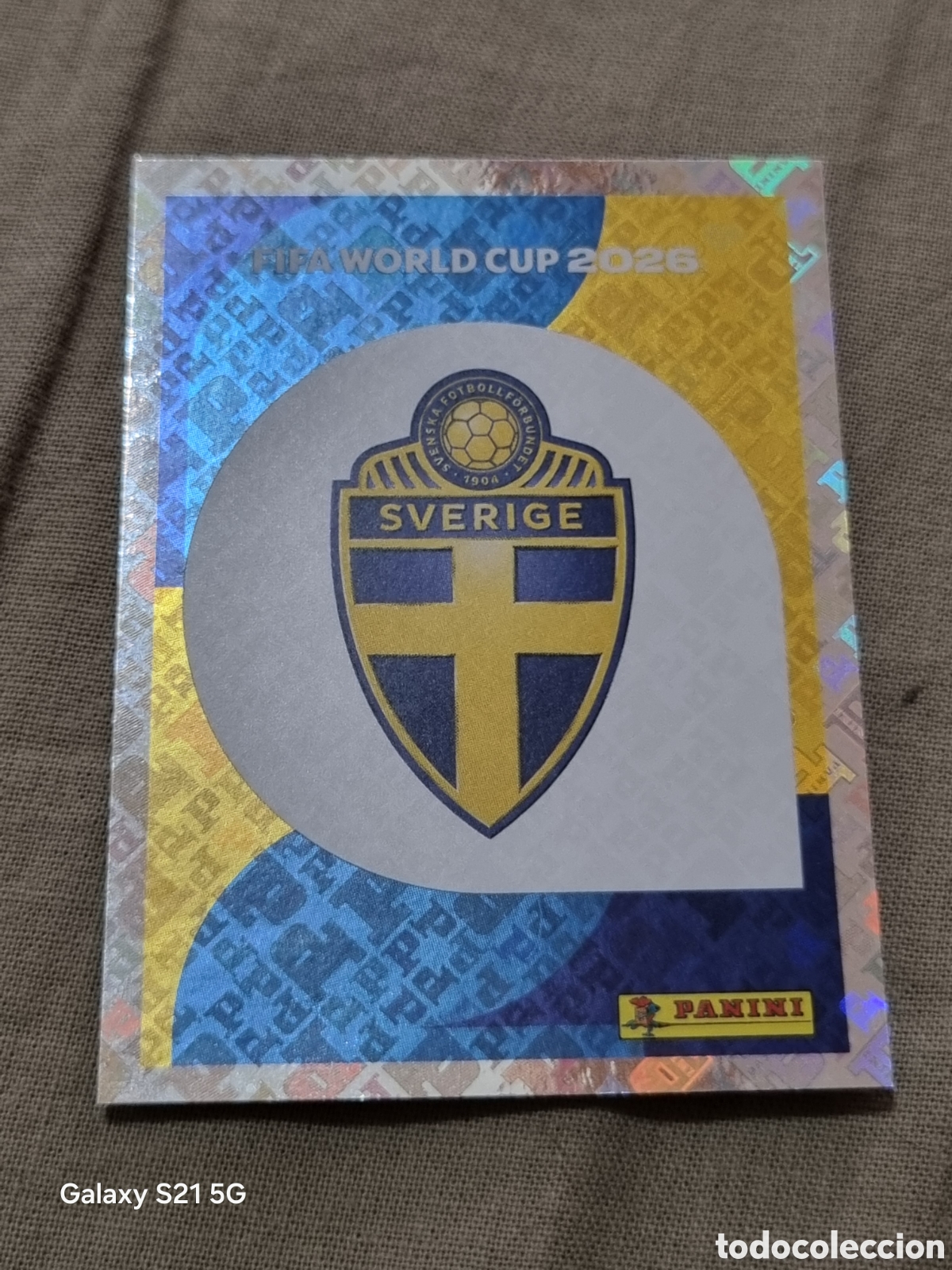Coleccionismo Cromos antiguos: 1 - ESCUDO SUECIA FIFA WORLD CUP 2026