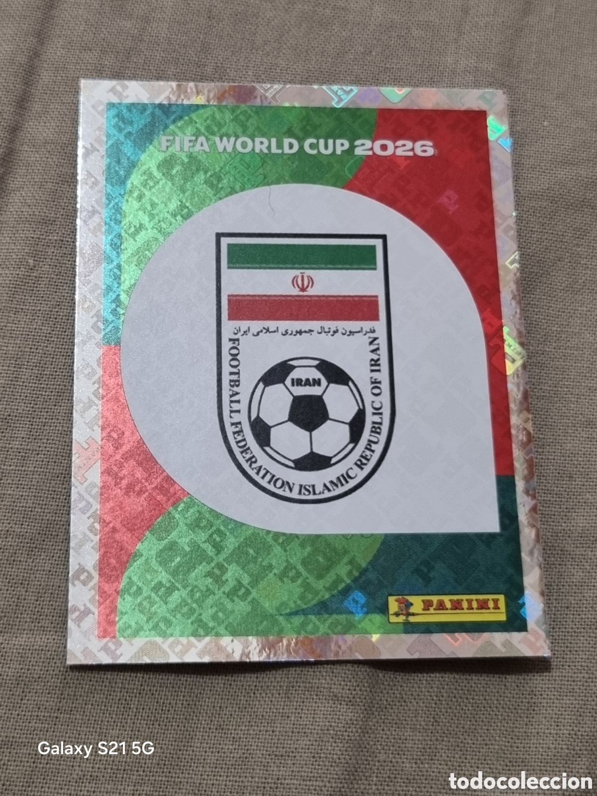 Coleccionismo Cromos antiguos: 1 - ESCUDO IRAN FIFA WORLD CUP 2026