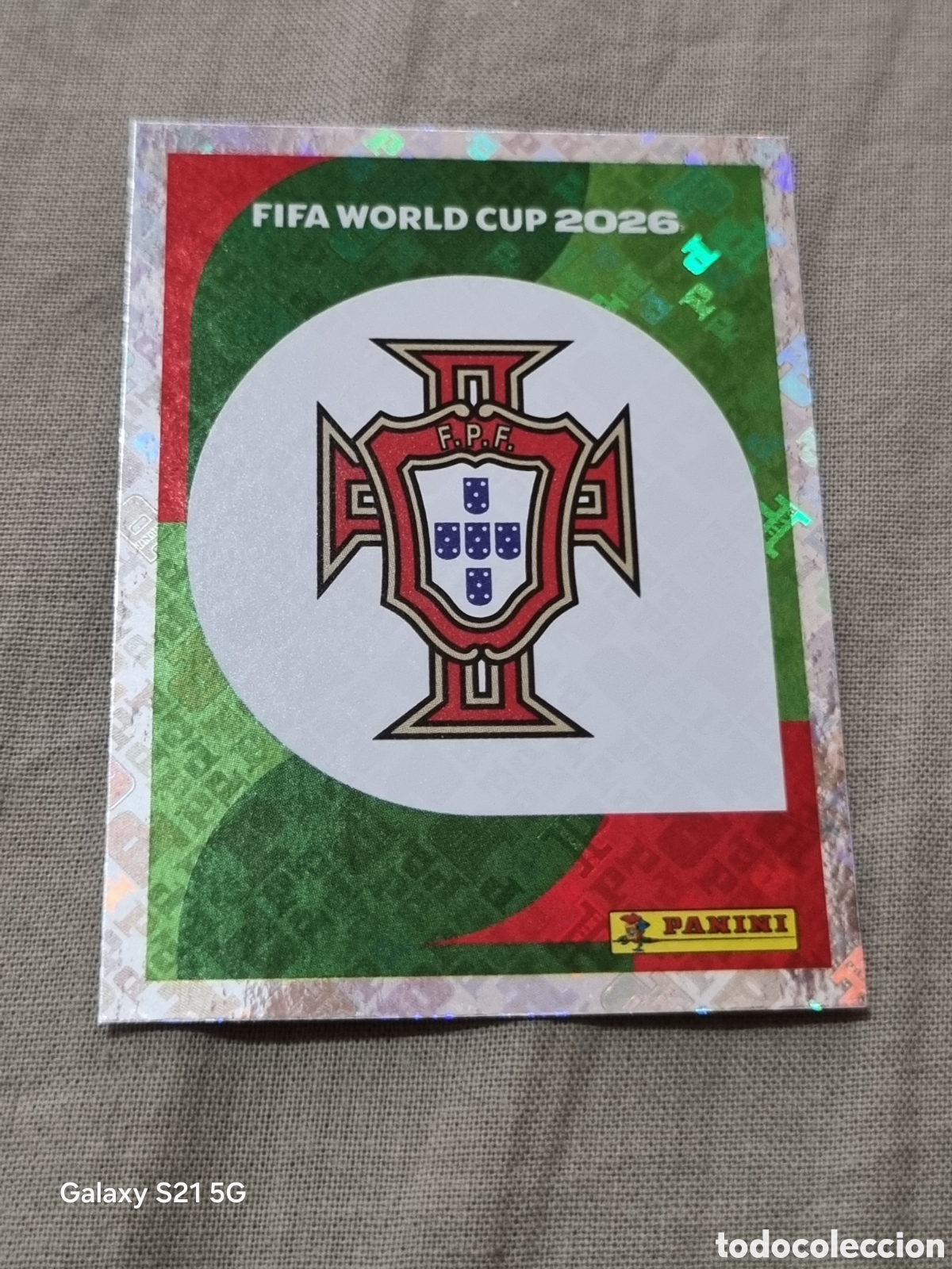 Coleccionismo Cromos antiguos: 1 - ESCUDO PORTUGAL FIFA WORLD CUP 2026