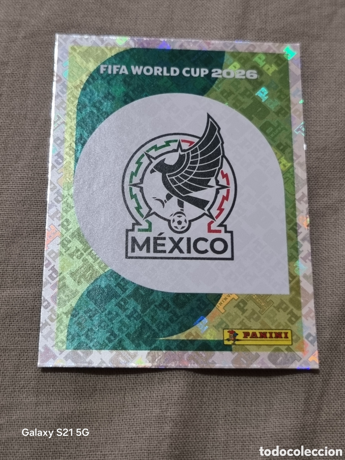 Coleccionismo Cromos antiguos: 1 - ESCUDO M&Eacute;XICO FIFA WORLD CUP 2026