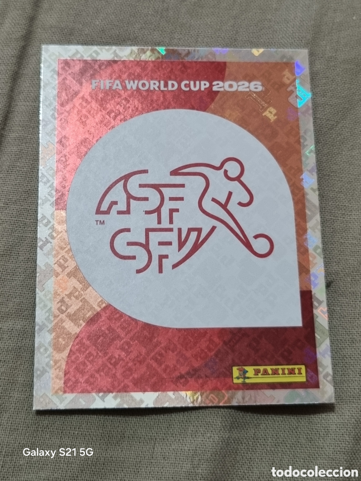 Coleccionismo Cromos antiguos: 1 - ESCUDO SUIZA FIFA WORLD CUP 2026