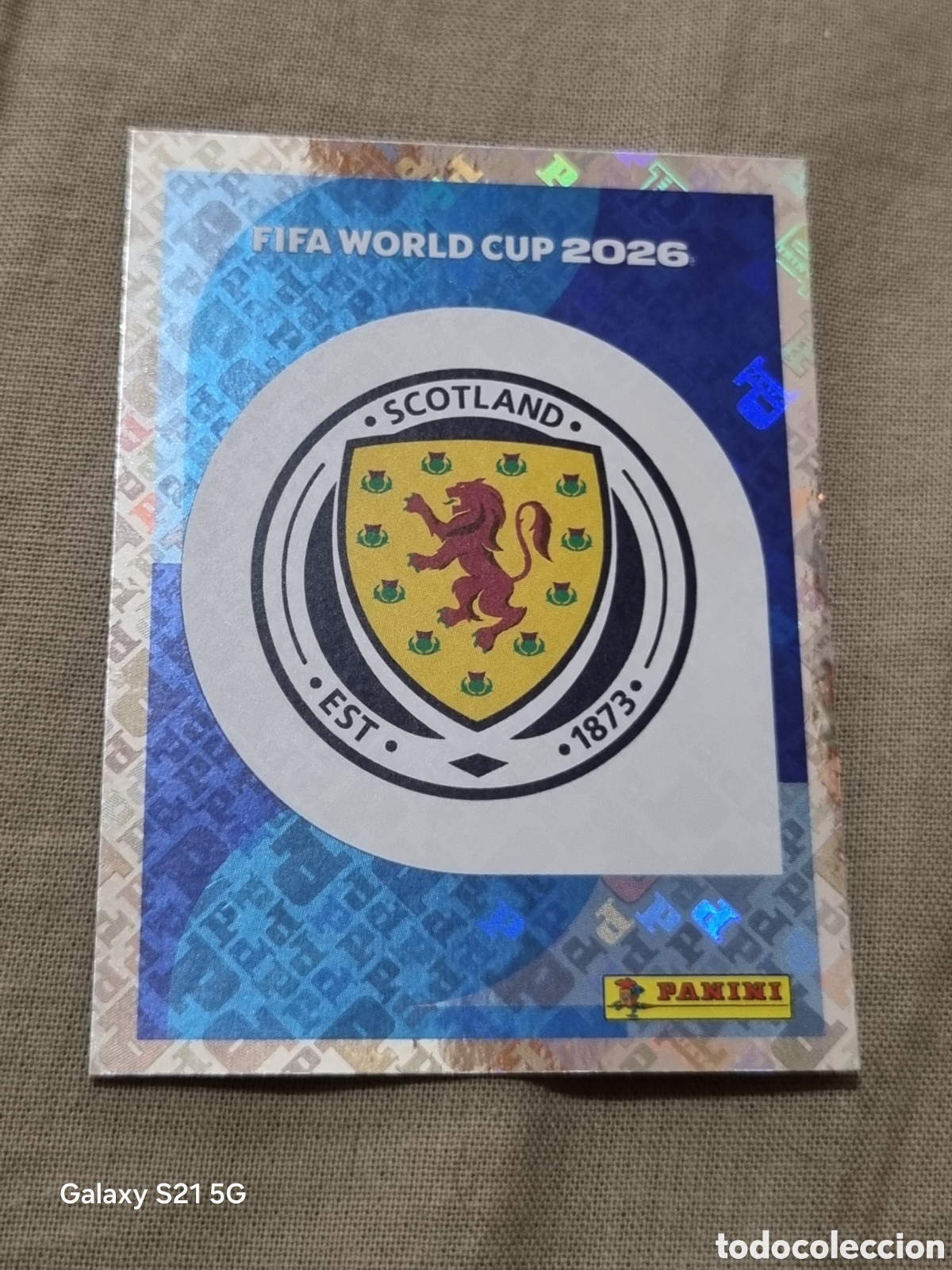 Coleccionismo Cromos antiguos: 1 - ESCUDO ESCOCIA FIFA WORLD CUP 2026