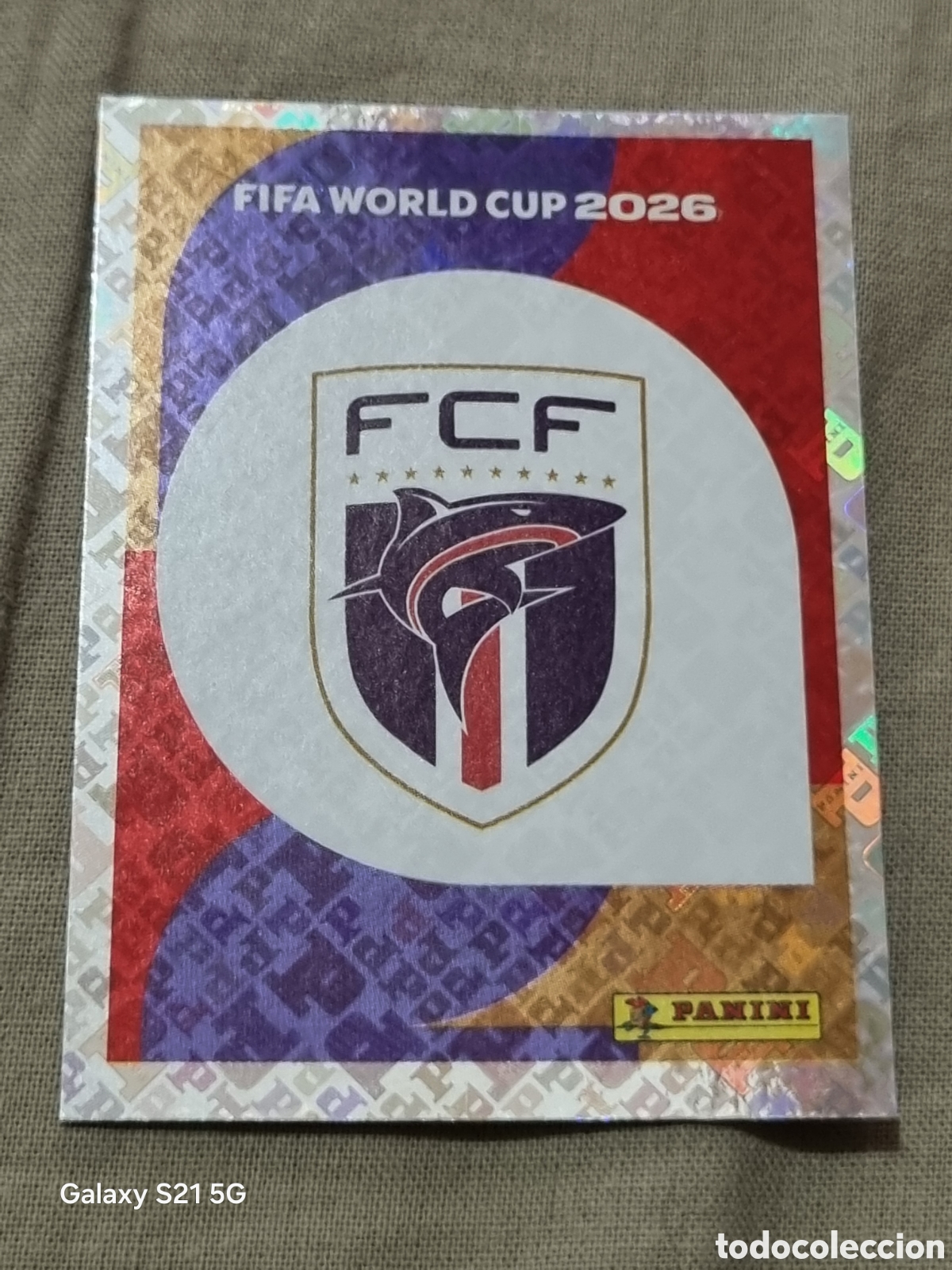 Coleccionismo Cromos antiguos: 1 - ESCUDO CABO VERDE FIFA WORLD CUP 2026