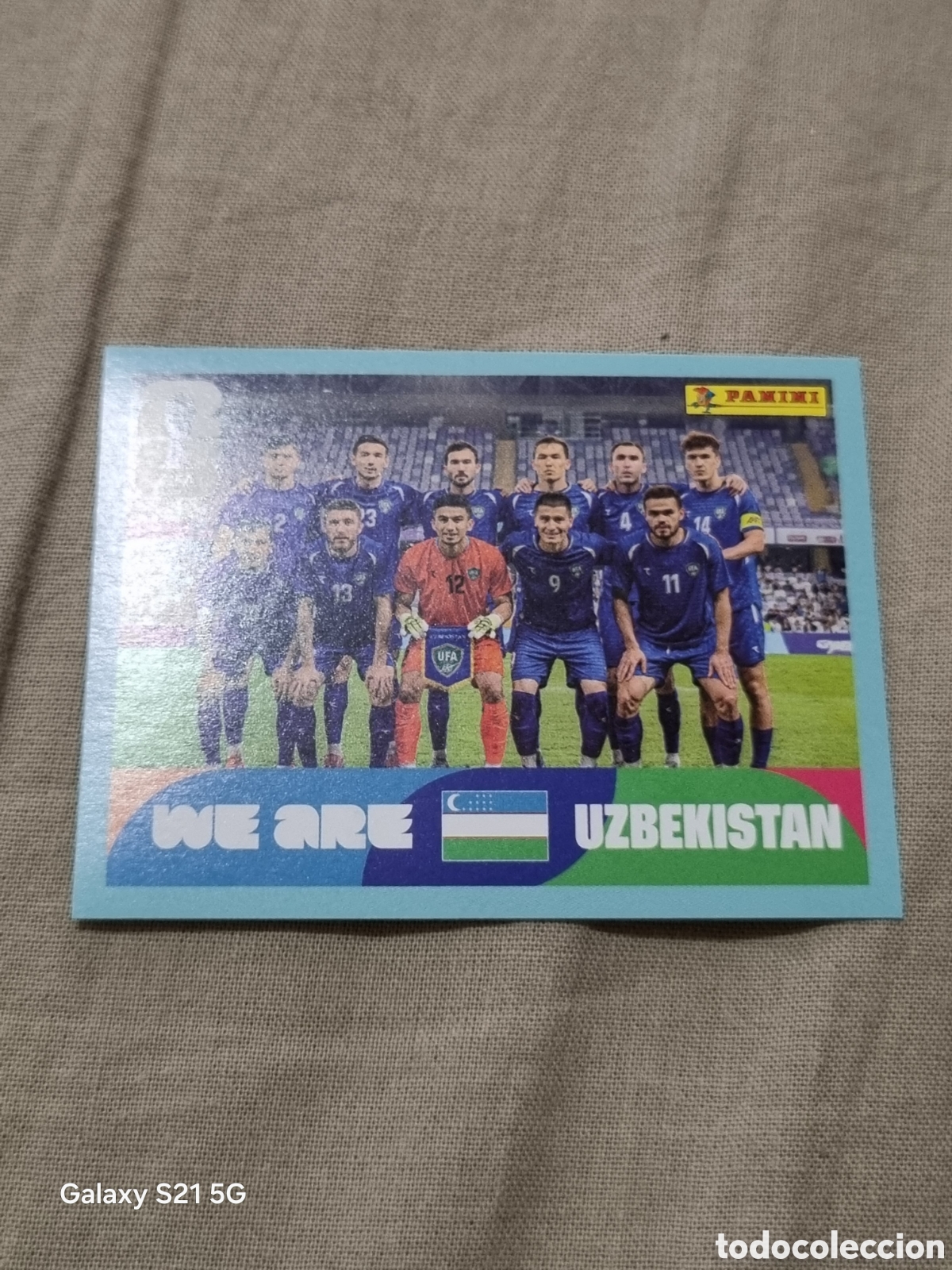 Coleccionismo Cromos antiguos: 13 - ALINEACI&Oacute;N UZBEKIST&Aacute;N FIFA WORLD CUP 2026