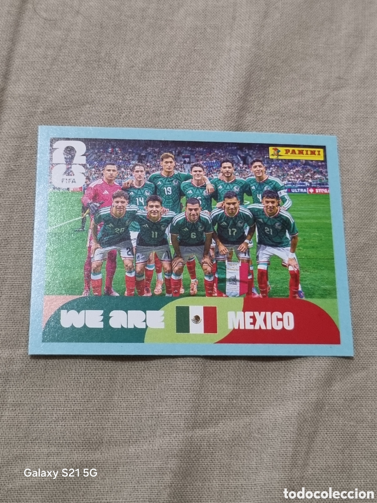 Coleccionismo Cromos antiguos: 13 - ALINEACI&Oacute;N M&Eacute;XICO FIFA WORLD CUP 2026