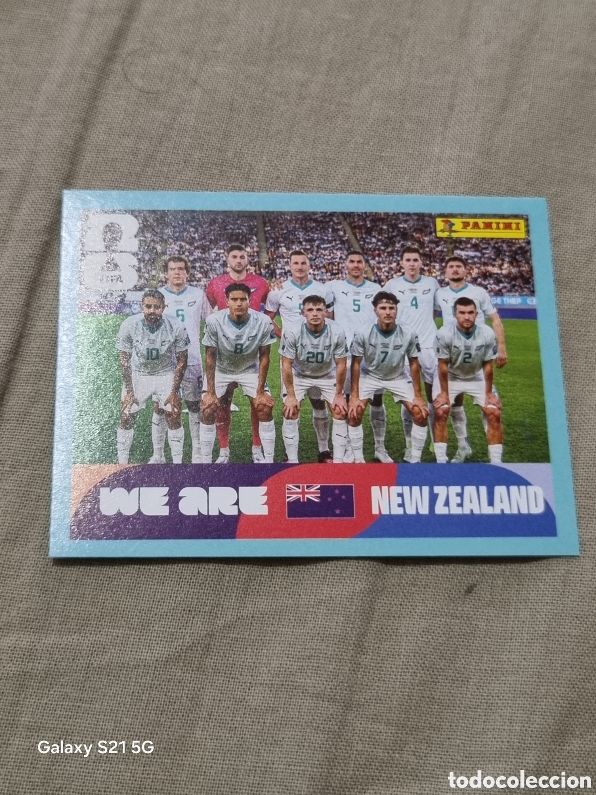 Coleccionismo Cromos antiguos: 13 - ALINEACI&Oacute;N NUEVA ZELANDA FIFA WORLD CUP 2026