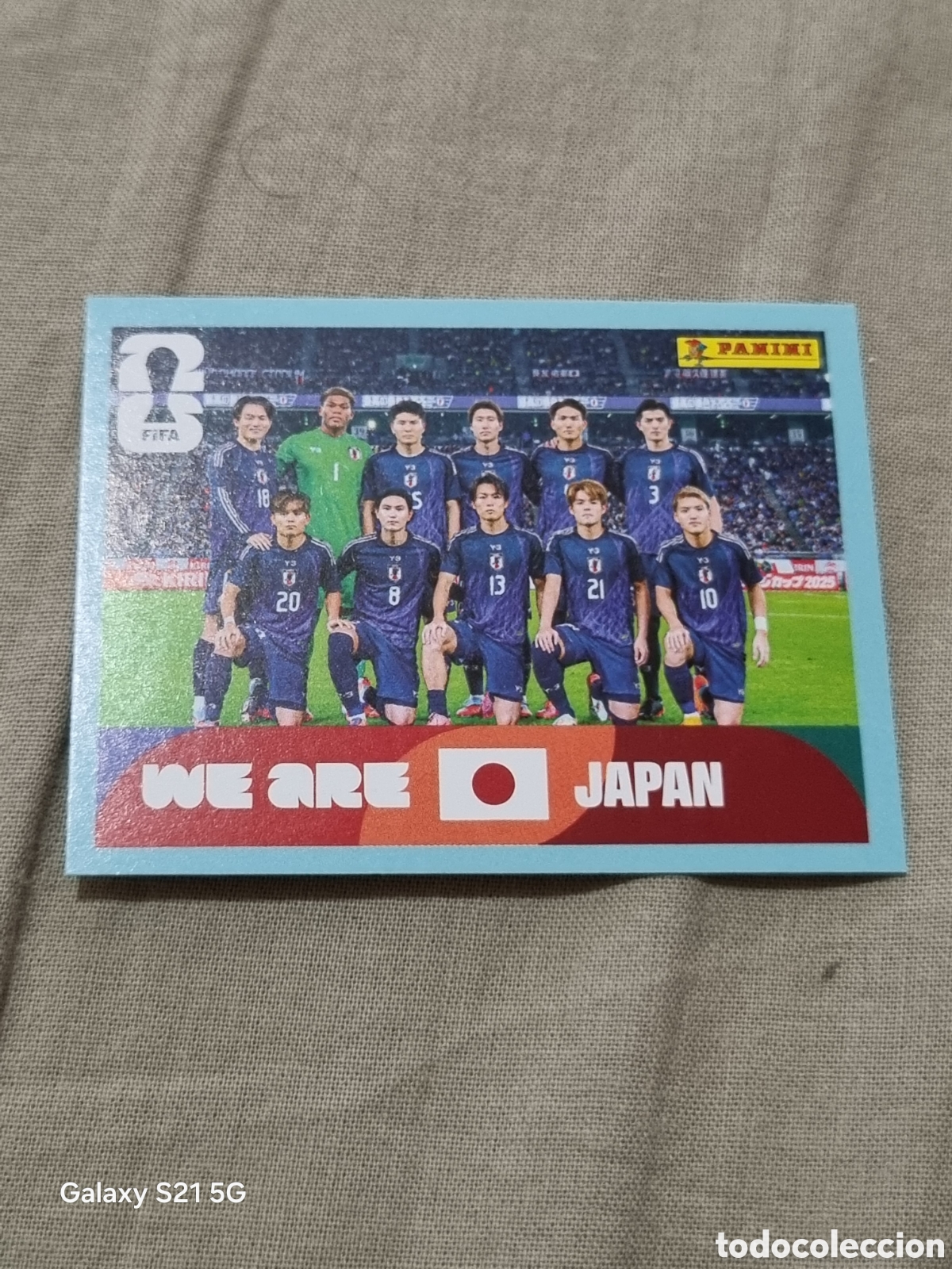 Coleccionismo Cromos antiguos: 13 - ALINEACI&Oacute;N JAP&Oacute;N FIFA WORLD CUP 2026