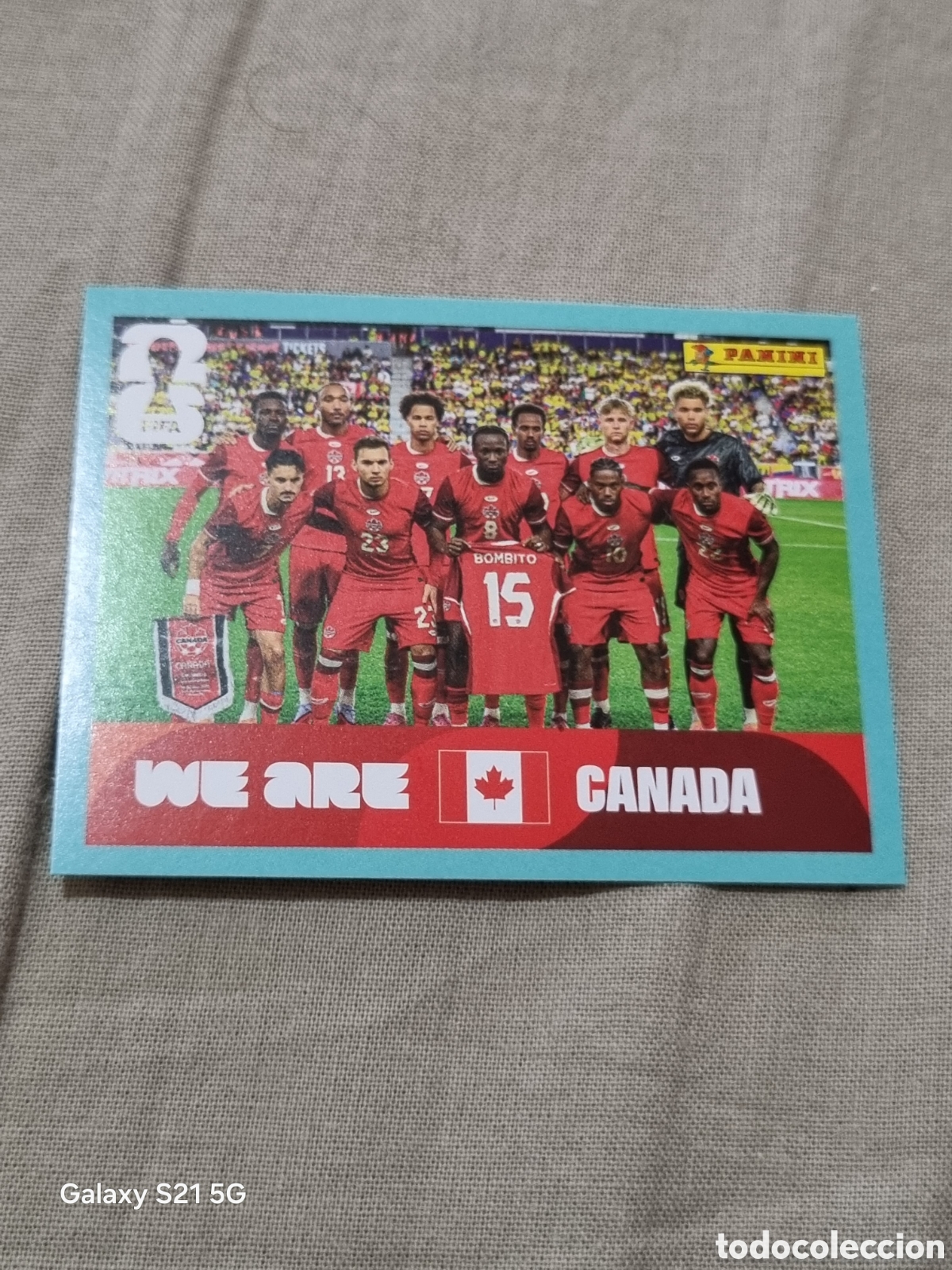 Coleccionismo Cromos antiguos: 13 - ALINEACI&Oacute;N CANAD&Aacute; FIFA WORLD CUP 2026