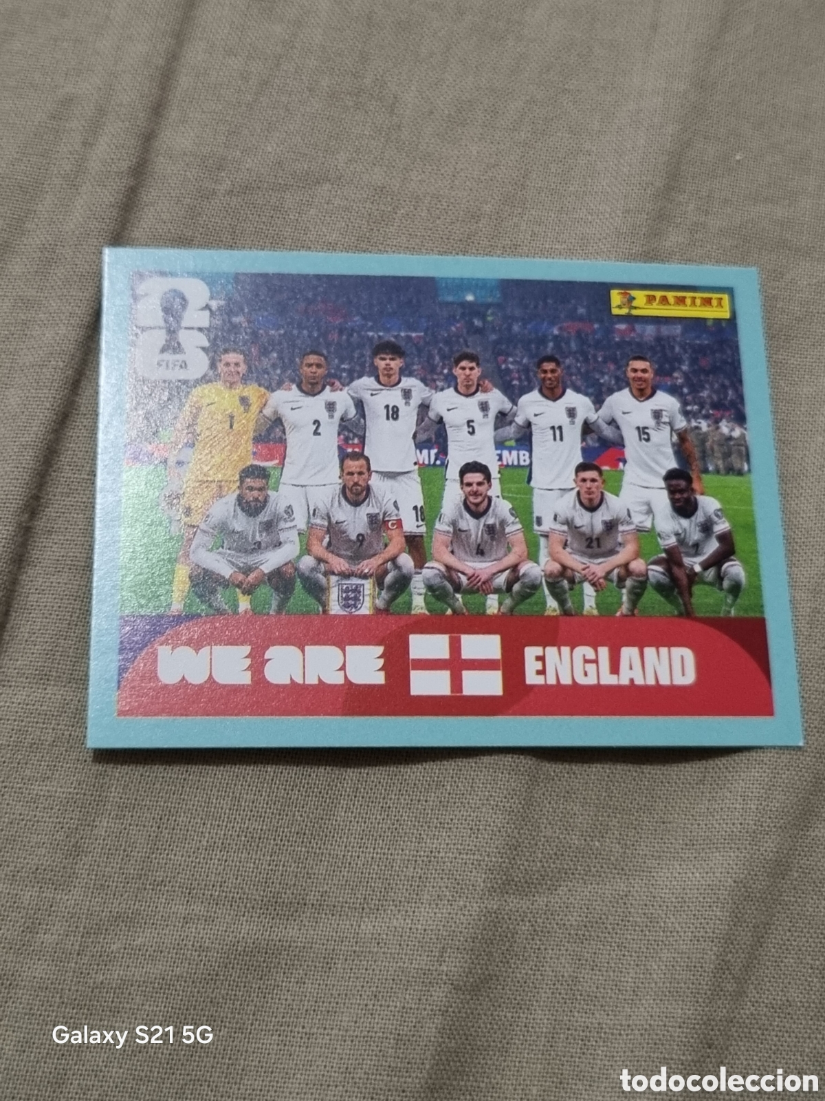 Coleccionismo Cromos antiguos: 13 - ALINEACI&Oacute;N INGLATERRA FIFA WORLD CUP 2026