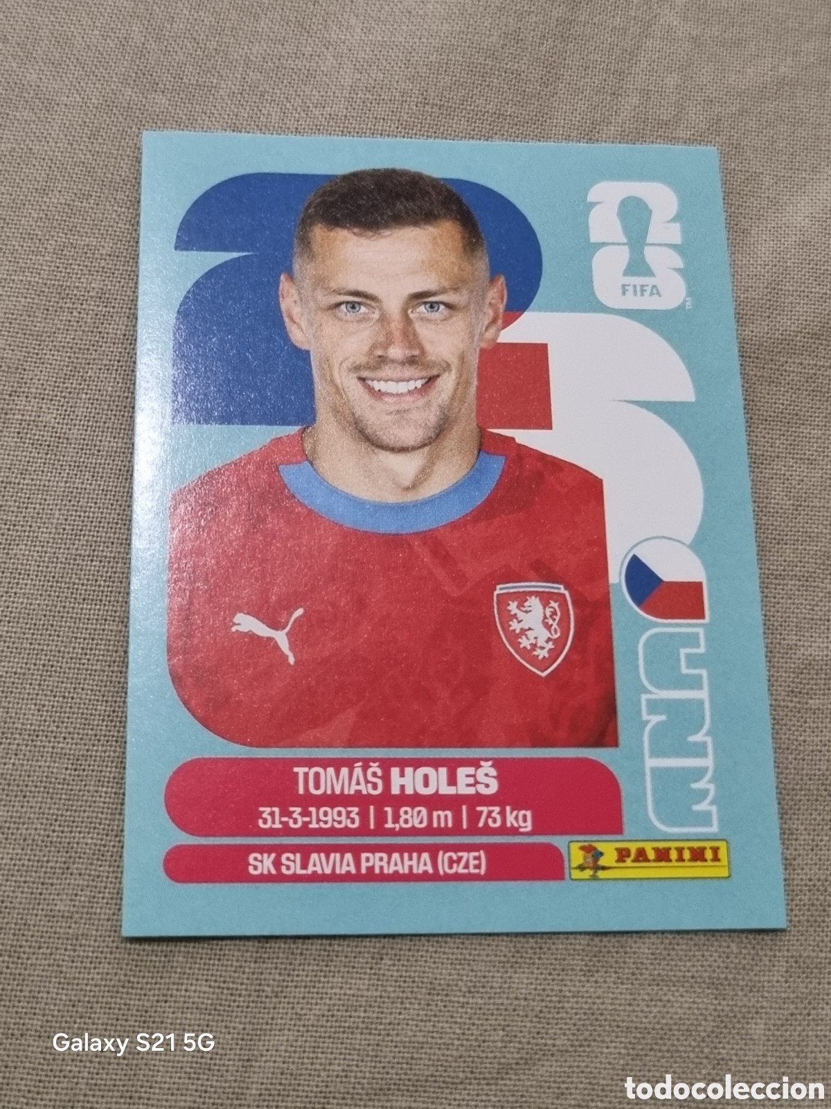 Coleccionismo Cromos antiguos: 7 - HOLES , REP&Uacute;BLICA CHECA FIFA WORLD CUP 2026