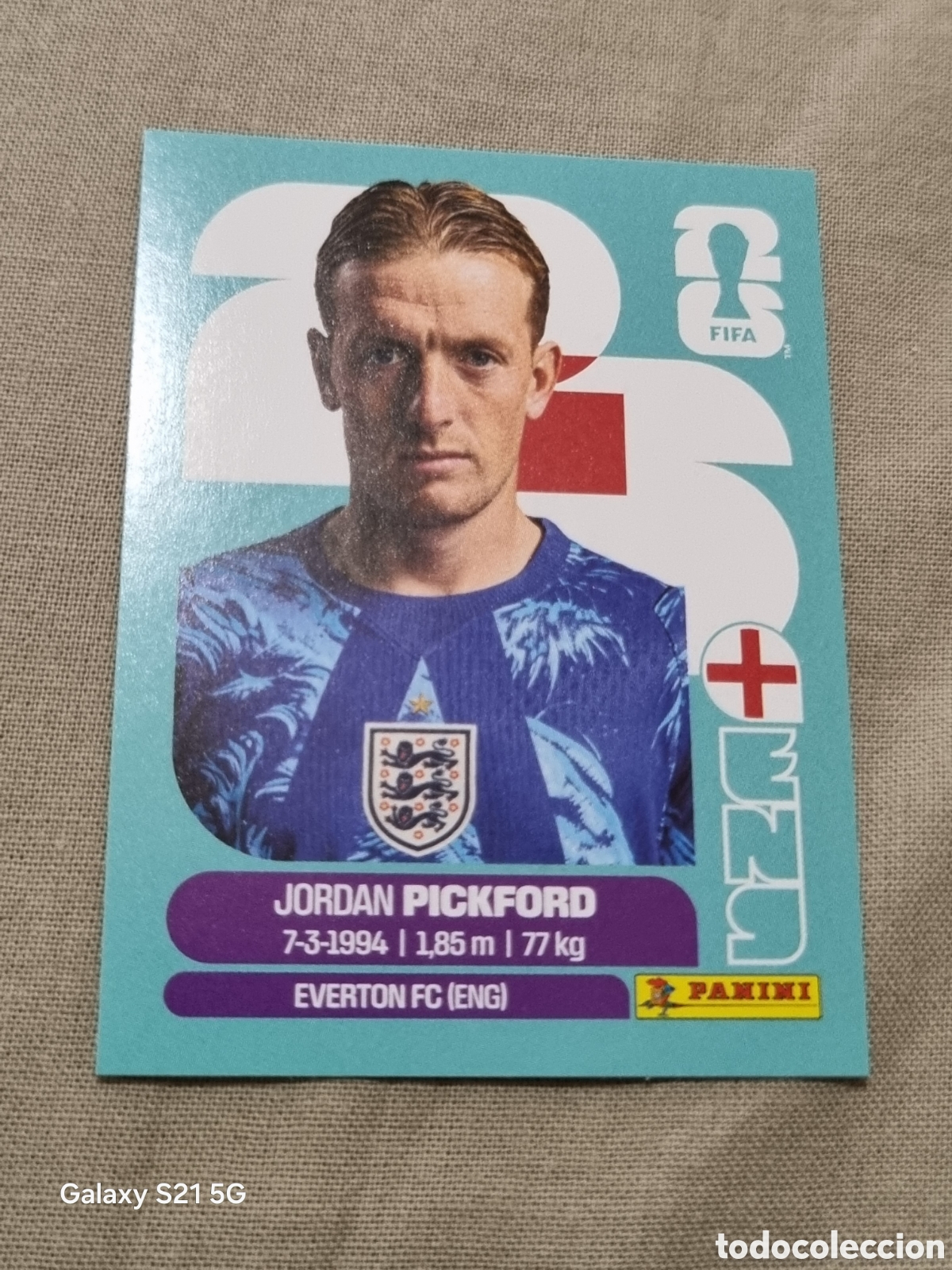 Coleccionismo Cromos antiguos: 2 - PICKFORD , INGLATERRA FIFA WORLD CUP 2026