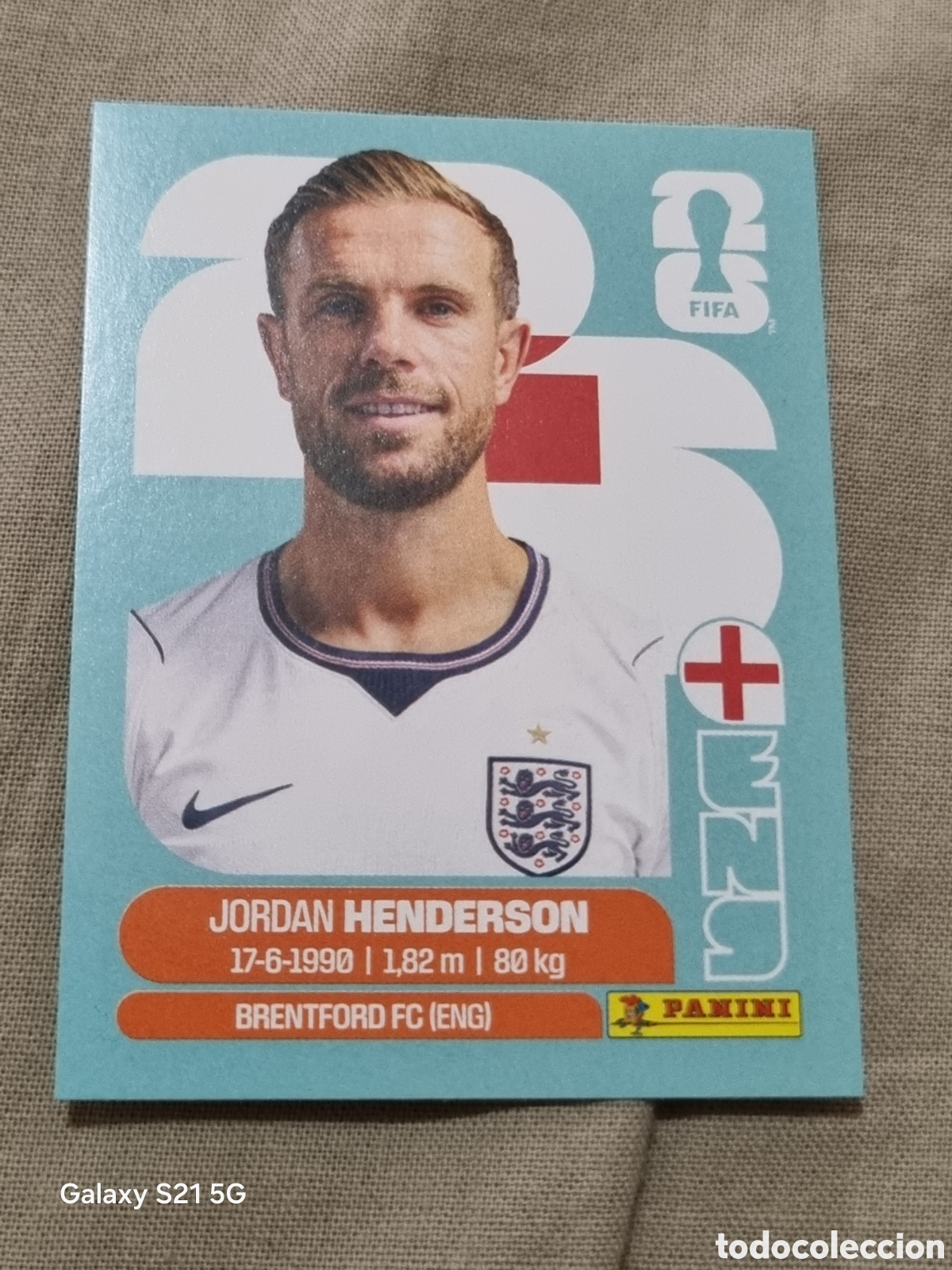 Coleccionismo Cromos antiguos: 9 - HENDERSON, INGLATERRA FIFA WORLD CUP 2026