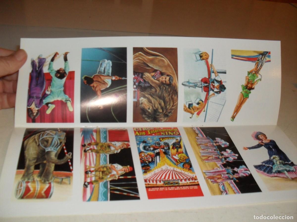Coleccionismo Cromos antiguos: LAMINA GLOSARIO DEL CIRCO,CON 10 CROMOS,LEASE.EDITA NOVA,1979