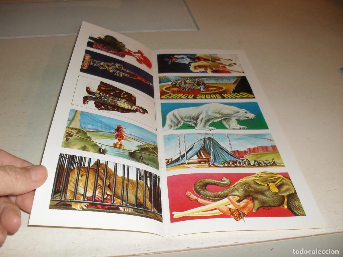 Coleccionismo Cromos antiguos: LAMINA GLOSARIO DEL CIRCO,CON 10 CROMOS,LEASE.EDITA NOVA,1979