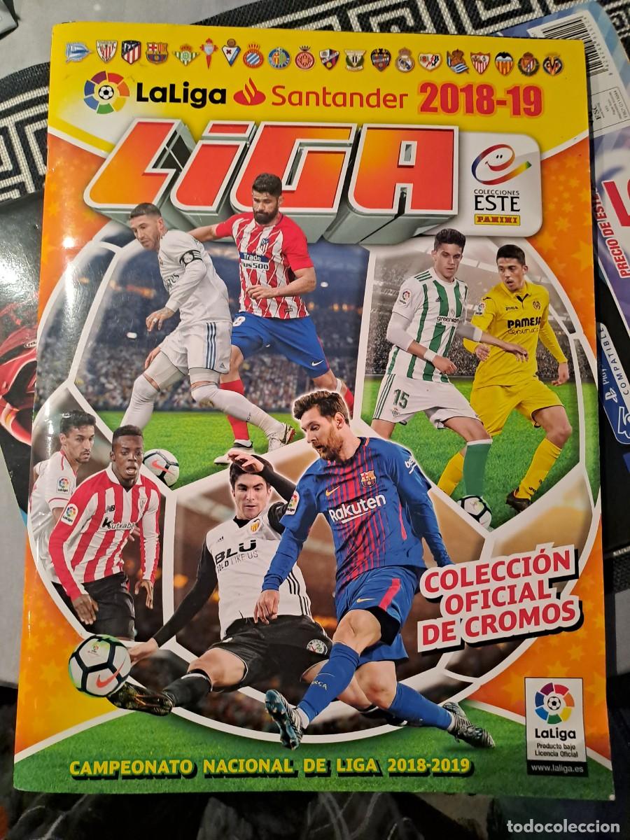 Coleccionismo Cromos antiguos: ALBUM COLECCION OFICIAL DE CROMOS ESTE PANINI LIGA 2018 2019 18 19